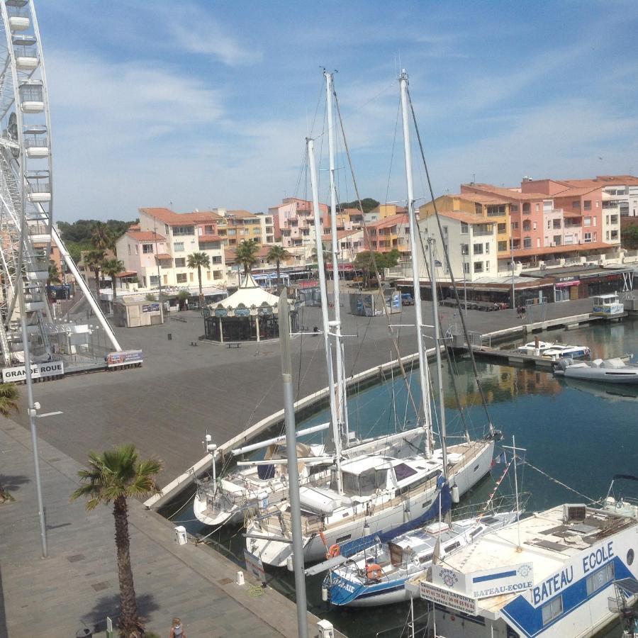 Duplex Cap D'Agde Centre Port Lägenhet Exteriör bild